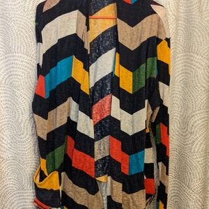 Multicolor boutique cardigan